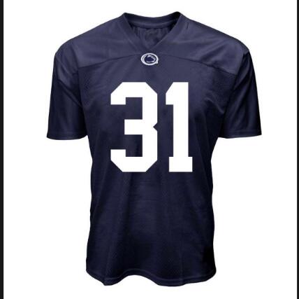 NCAA Men Penn State Nittany Lions #31 navy blue Football Jersey